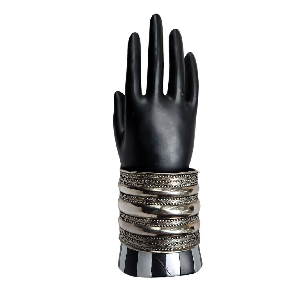 Chicos Silver Tone Sonoma Cuff Bracelet NWT